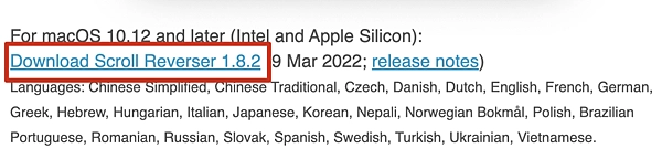 Macbook连接鼠标设定，轻松解决Macbook鼠标与触控板滚轮反向问题