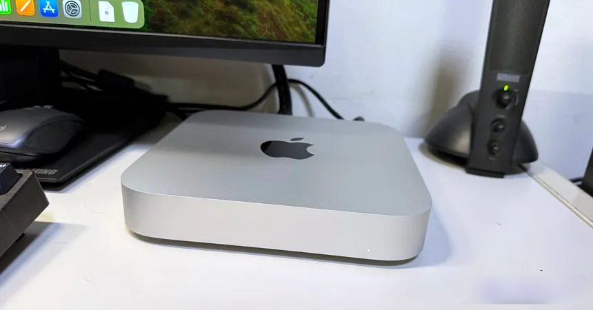 BTS教育方案买了人生第一台的 Mac Mini M2 电脑
