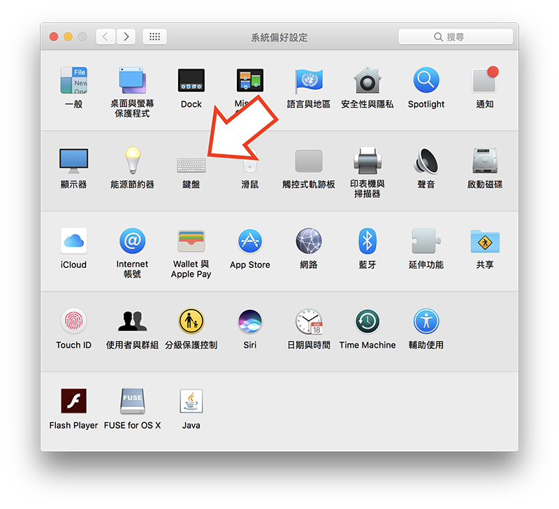 Mac教学：如何用Tab键切换按钮位置？ Tab钮功能记得开启！