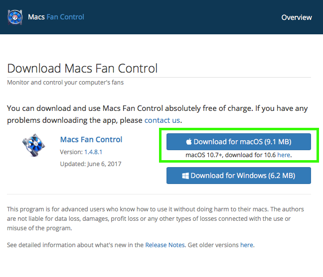 Mac风扇狂转？ 试试用Macs Fan Control手动调整风扇吧！