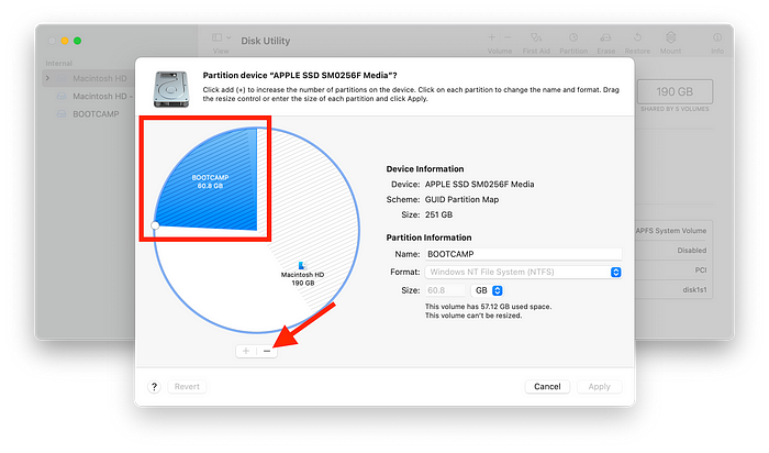 透过磁盘工具程序移除 BootCamp 安装的 Windows 10 完整教学