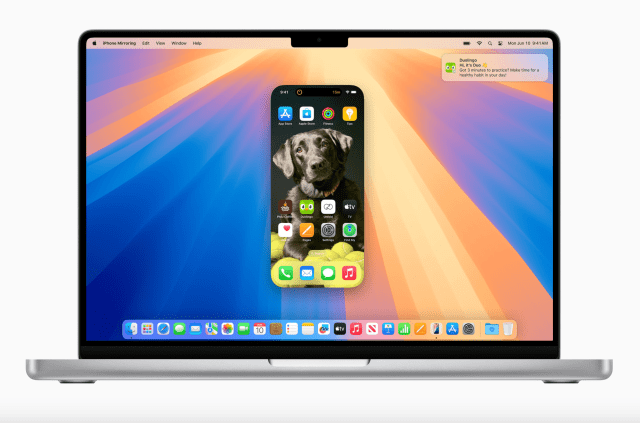 MacOS Sequoia 让电脑可以控制手机、加入更多实用的 AI 功能隔空呛声 Copilot+ PC