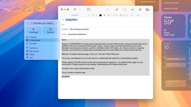 MacOS Sequoia 让电脑可以控制手机、加入更多实用的 AI 功能隔空呛声 Copilot+ PC