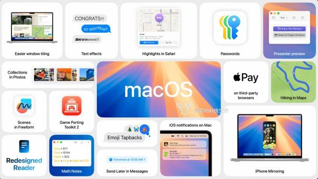 MacOS Sequoia 让电脑可以控制手机、加入更多实用的 AI 功能隔空呛声 Copilot+ PC