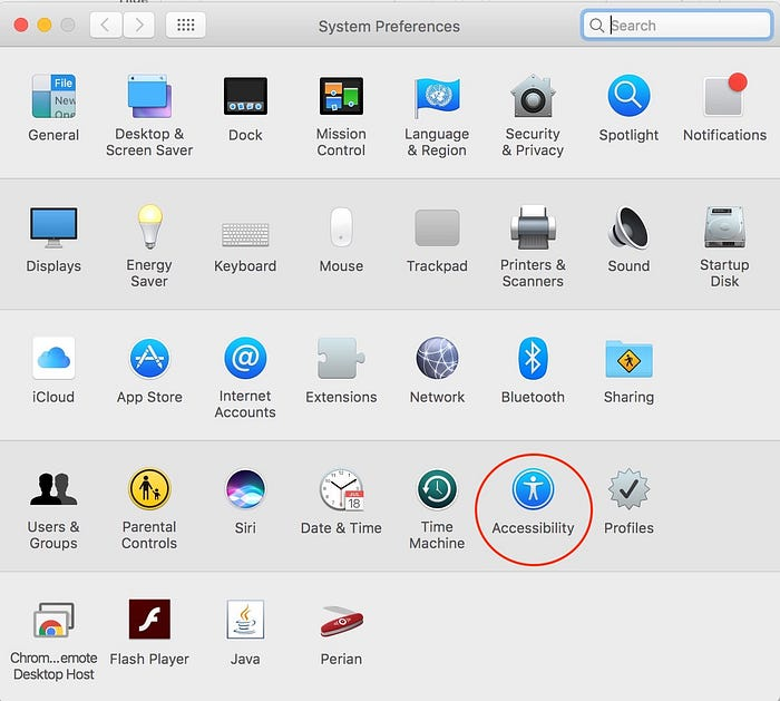 全面启动 macOS 的局部放大功能