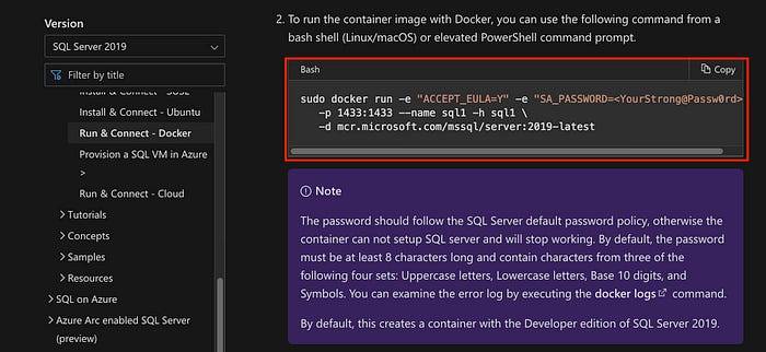在Macbook上透过Docker运行MSSQL