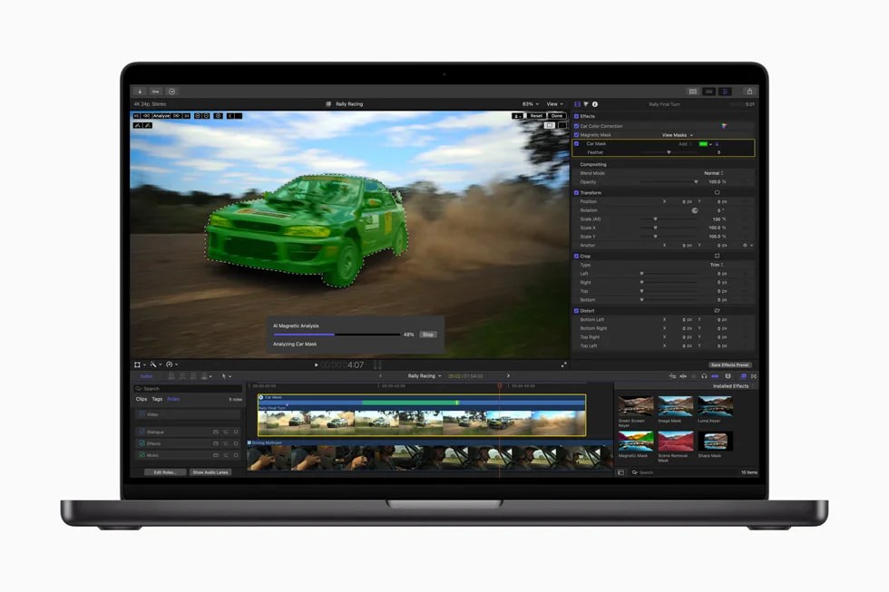 Final Cut Pro 11 正式发布 带来强大 AI 工具