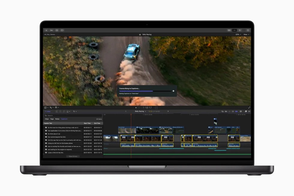 Final Cut Pro 11 正式发布 带来强大 AI 工具