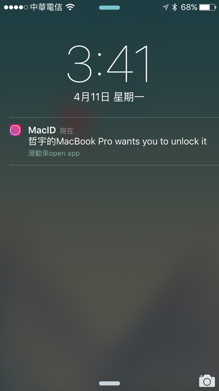 MacID 让你用 iPhone 的 Touch ID 解锁电脑