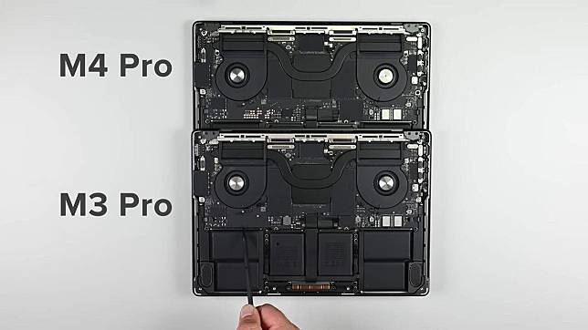 iFixit 完成 M4 MacBook Pro 拆解 内部结构并无大变化