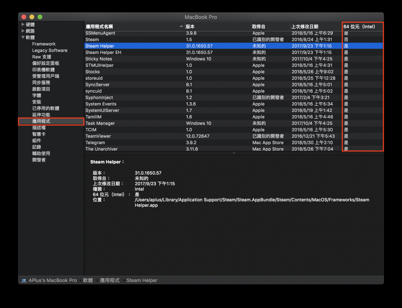 Apple 证实 macOS 10.14 将会是最后一个支持 32 位程序的 Mac 系统