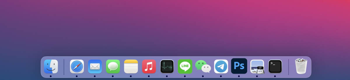 Dock 乱码