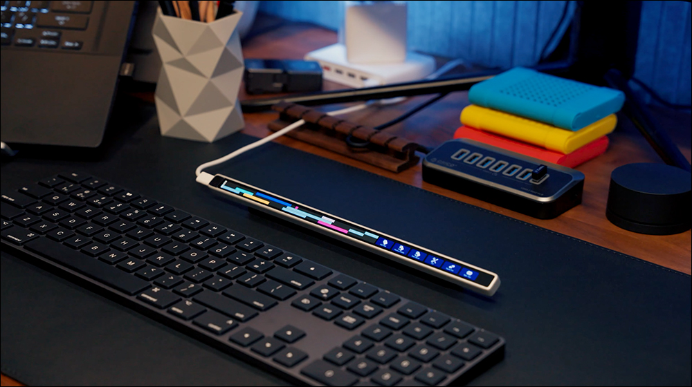 MacBook Pro 的 Touch Bar 强势回归？ Flexbar 推出外接式触控显示条，支持多系统设备、比原厂更丰富功能 - 麦克哥