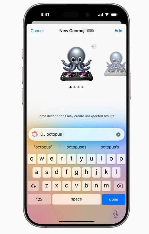 Genmoji 正式登陆 macOS Sequoia 15.3