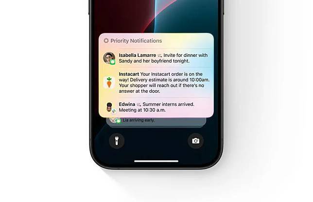 苹果iOS18.1 Beta 3系统增加全新AI「重要通知」功能，帮你智能识别重要信息