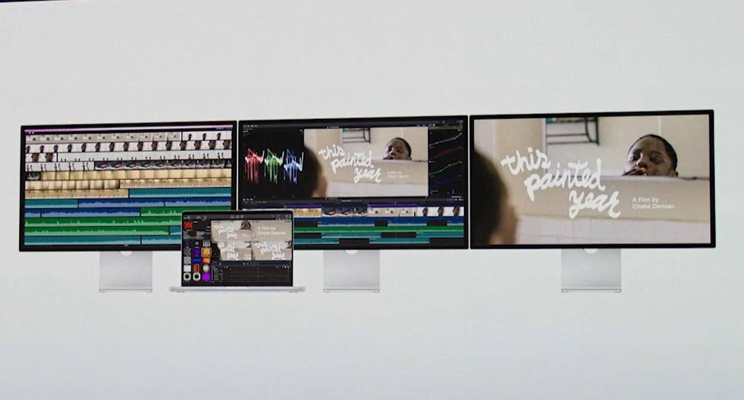 苹果推出全新专业级显示器 Studio Display：27 吋、5K、超广角镜前头