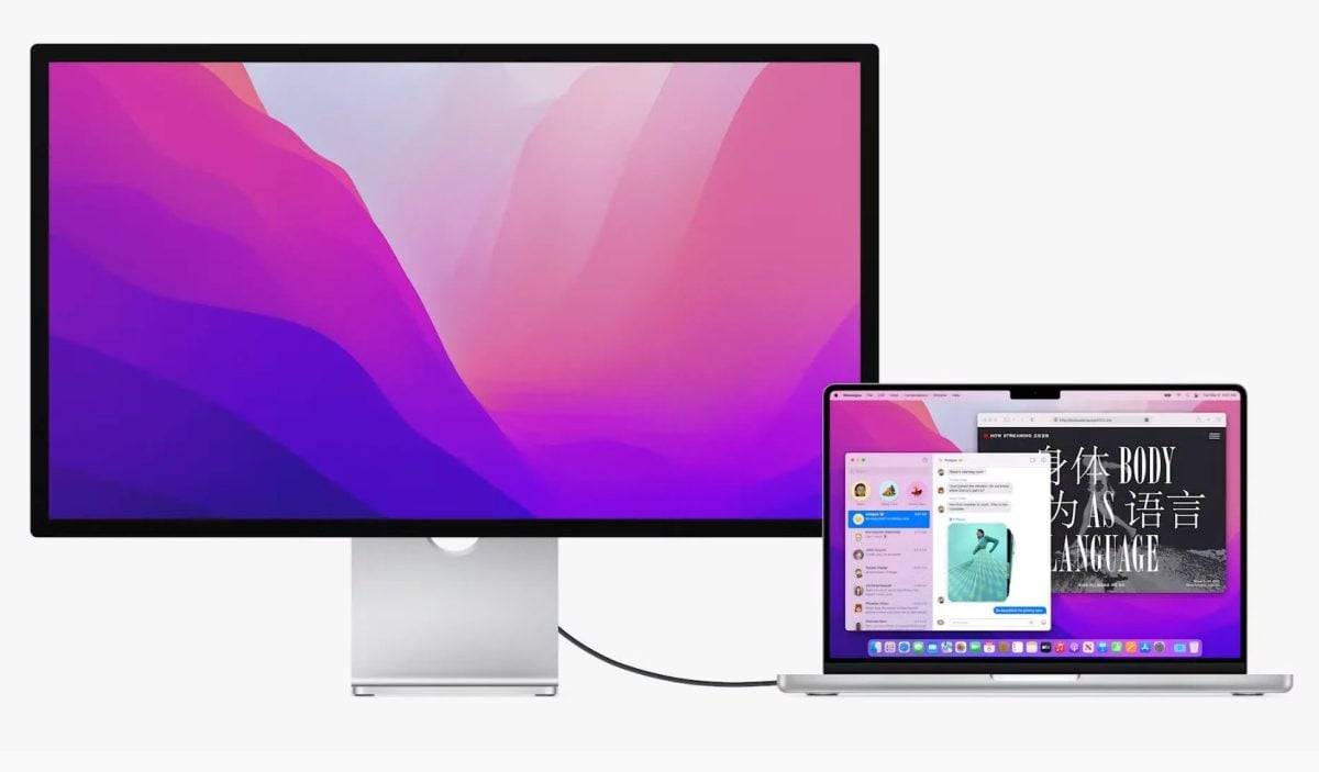 苹果推出全新专业级显示器 Studio Display：27 吋、5K、超广角镜前头