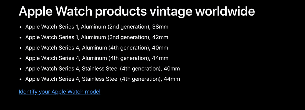 Apple Watch Series 4 与最后一款 15 英寸 MacBook Pro 被列到复古的产品 - 麦克哥