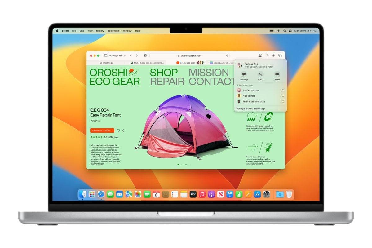 macOS 13 Ventura 重点懒人包：全新多窗口整理，还有其他 8 大功能