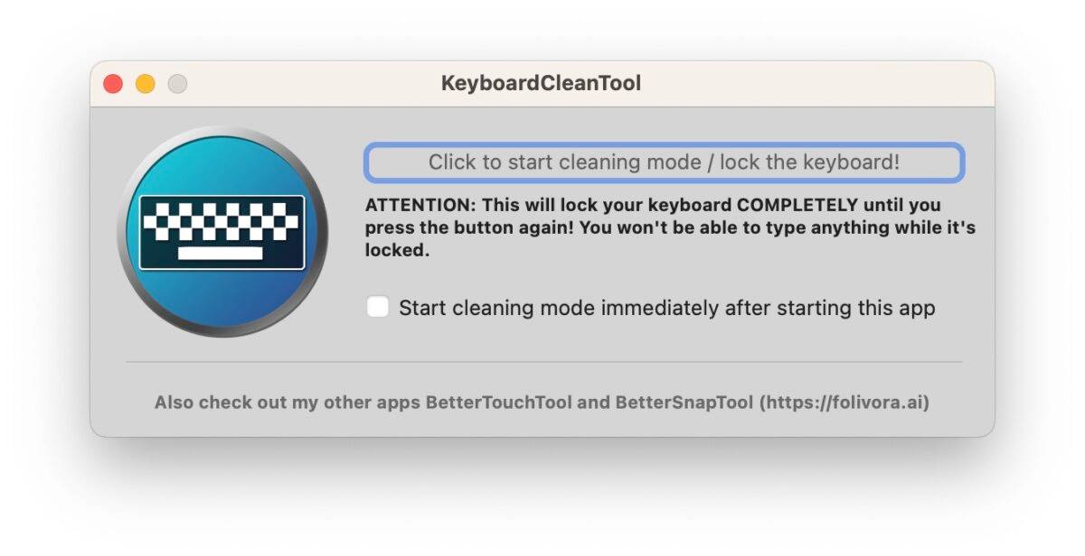 Mac 键盘清洁好帮手：KeyboardCleanTool 让你不再误压按键