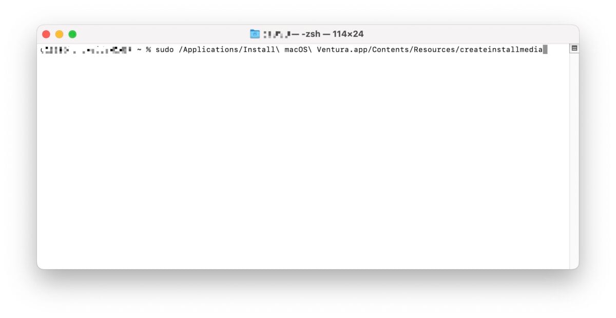 macOS 13 Ventura 系统安装 USB 驱动器与重灌教学