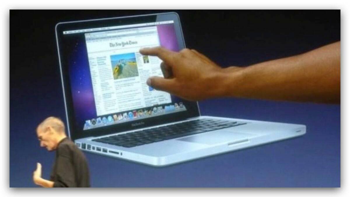报导指出苹果正在开发具有触摸屏的 MacBook Pro