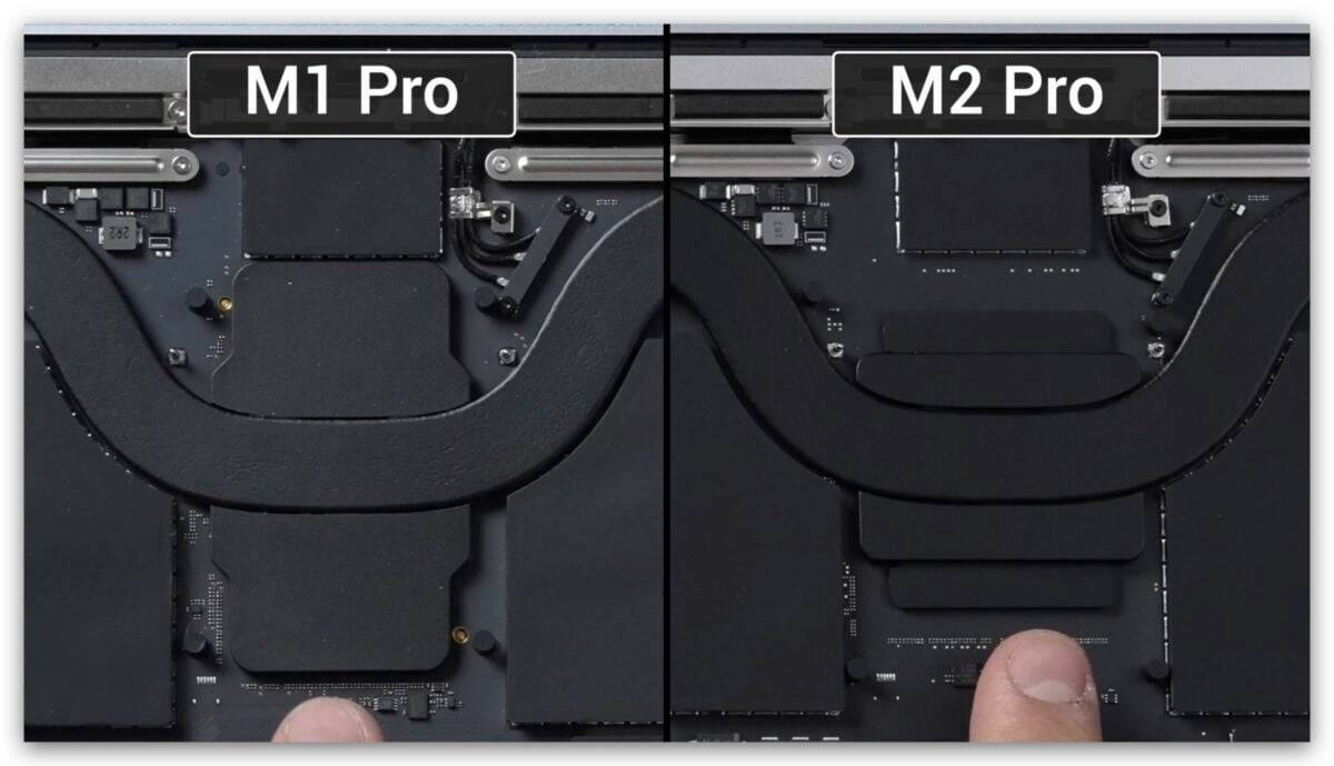 拆解 2023 MacBook Pro 发现散热片变小了，原因竟是供应链缺货