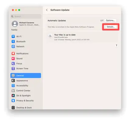 Mac 移除 Beta 测试版教程，将 macOS Beta 解除并安装正式版更新
