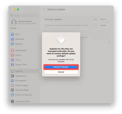 Mac 移除 Beta 测试版教程，将 macOS Beta 解除并安装正式版更新