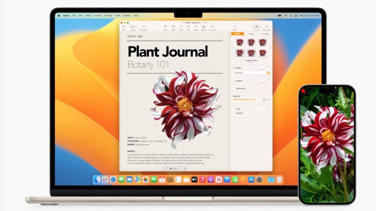 【WWDC 2023】15 吋 MacBook Air 推出，搭载 M2 芯片，售价 1299 美元起