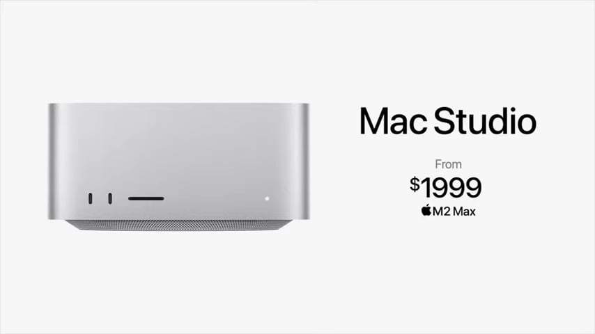 【WWDC 2023】新款 Mac Studio 推出！ 配备 M2 Max、M2 Ultra 芯片