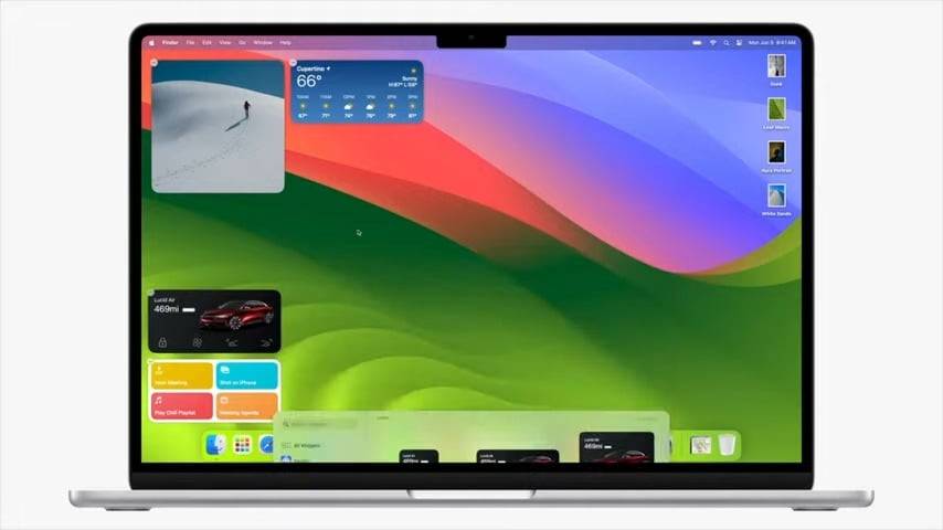 【WWDC 2023】macOS 14 Sonoma 推出，加入 Widget 小工具、新视讯效果与 Safari 网页 App 功能