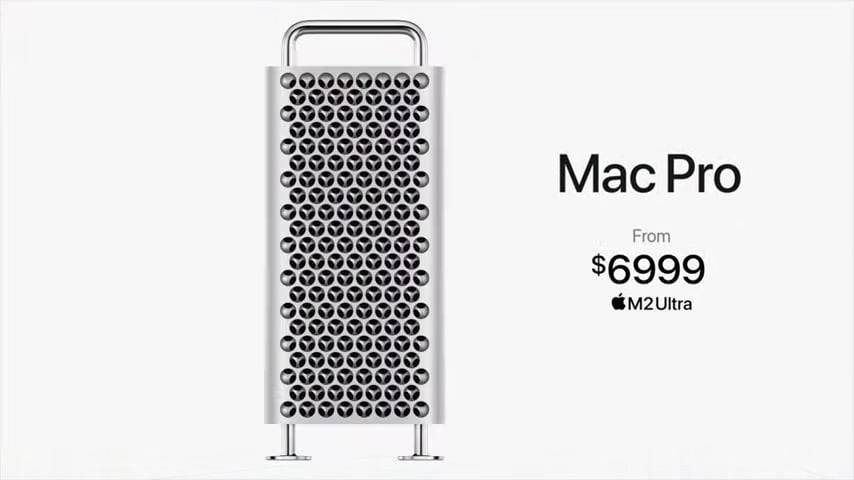 【WWDC 2023】Mac Pro 正式推出，搭载 M2 Ultra，最高支持 192GB 内存