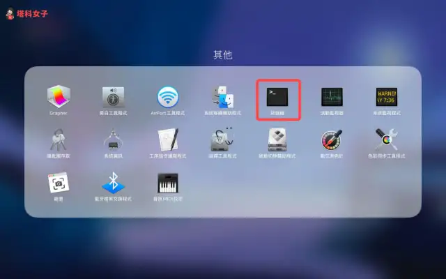 Mac 一键隐藏桌面图示，只要输入一行指令