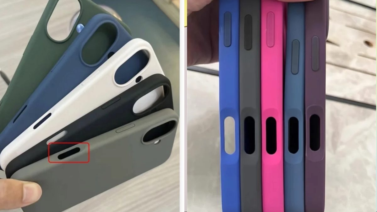 iPhone 16 原厂硅胶保护壳可能採整合式设计，没有捕捉按钮挖孔仍不影响操作体验