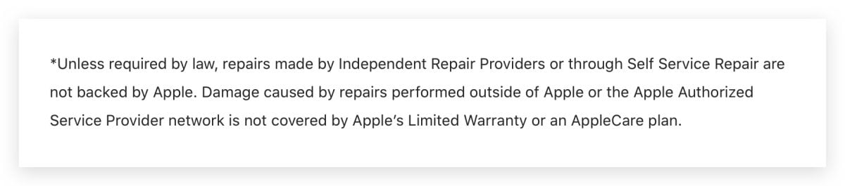 Apple 自助维修服务