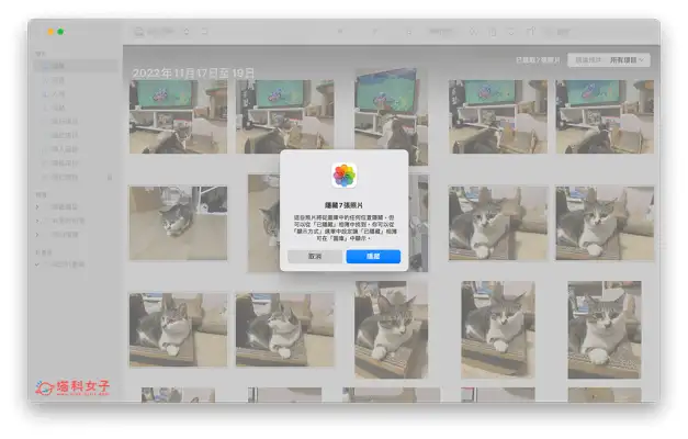 Mac 隐藏照片方法，将 Mac 相簿隐藏起来不显示