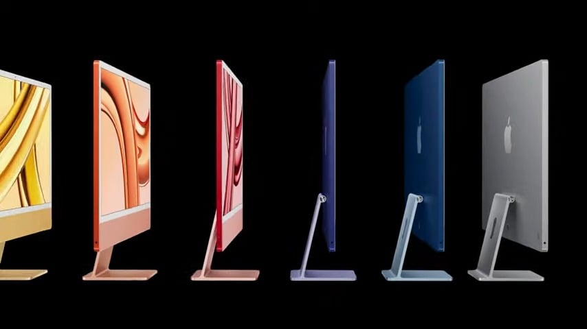 苹果发布 M3 版 iMac，7 款颜色、1080p 前镜头、售价 1299 美元