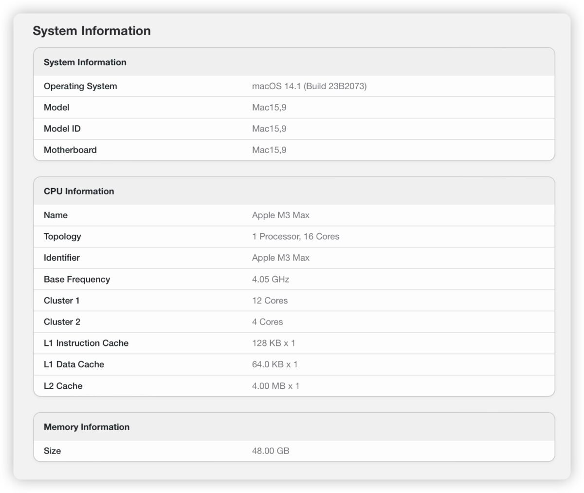 M3 Max Geekbench 跑分 成绩 Mac Pro M2 Ultra