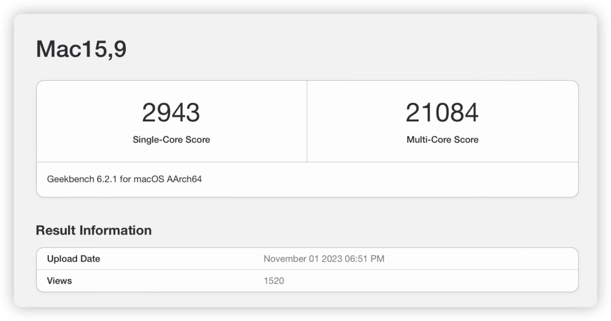 M3 Max Geekbench 跑分 成绩 Mac Pro M2 Ultra