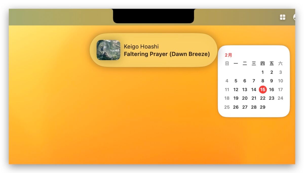 macOS Mac MacBook 刘海 动态岛 MediaMate
