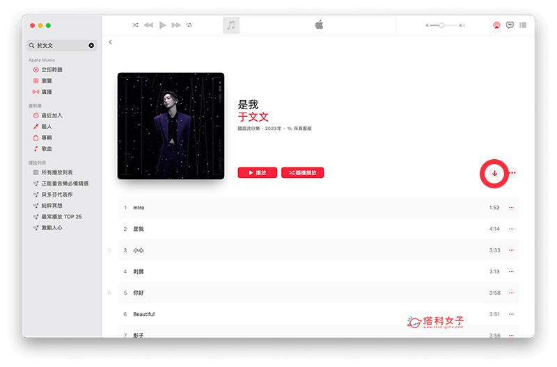 Apple Music 下载音乐教学，在 iPhone、iPad 或 Mac 离线播放 Apple 音乐