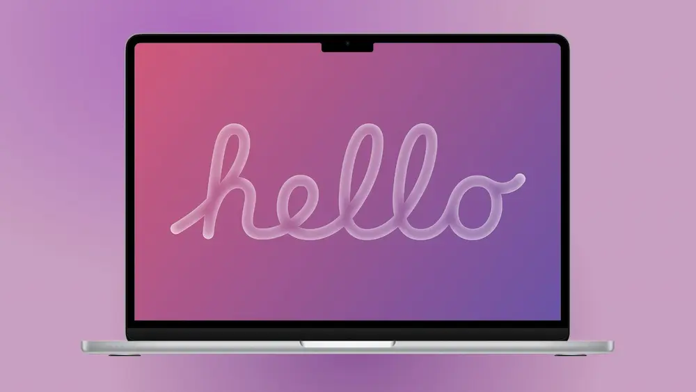 MacBook Air Hello