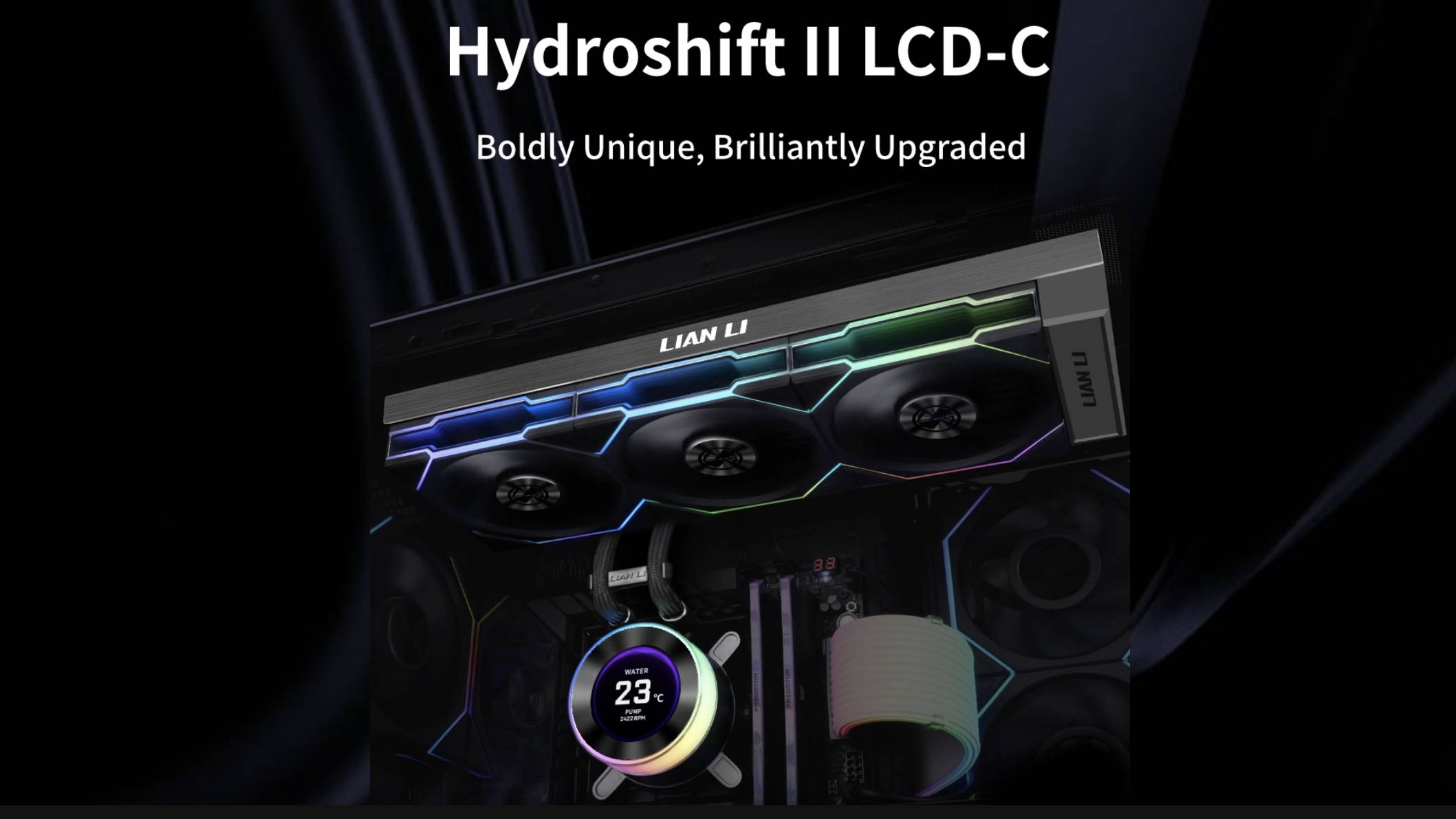 联力 HydroShift II LCD-C 引进全新的冷头固定步骤？