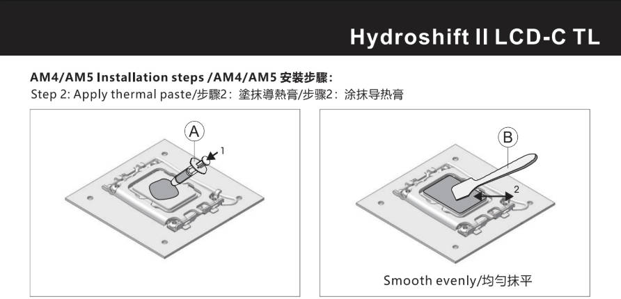 联力 HydroShift II LCD-C 引进全新的冷头固定步骤？