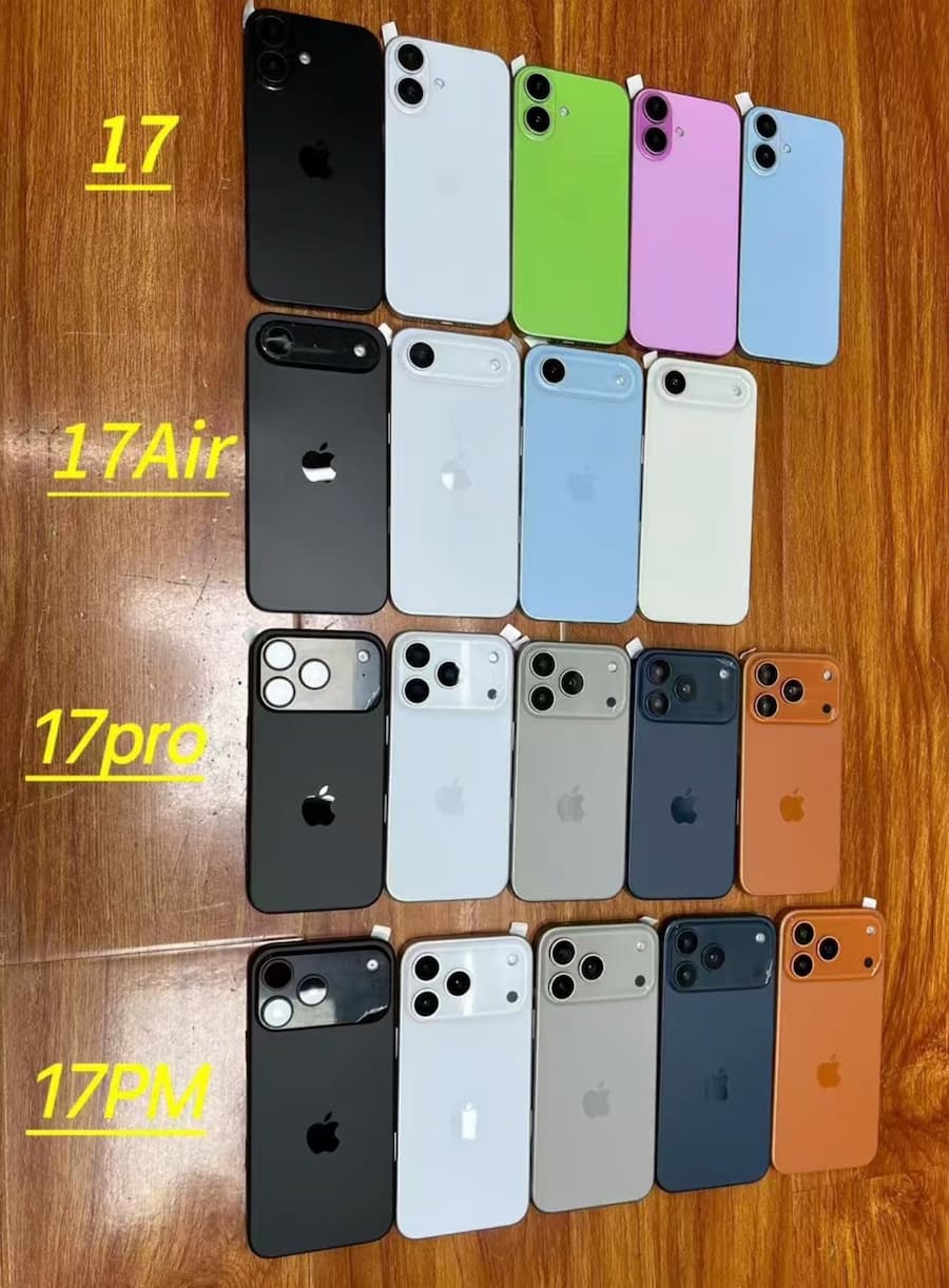 iphone 17 new colors revealed a6