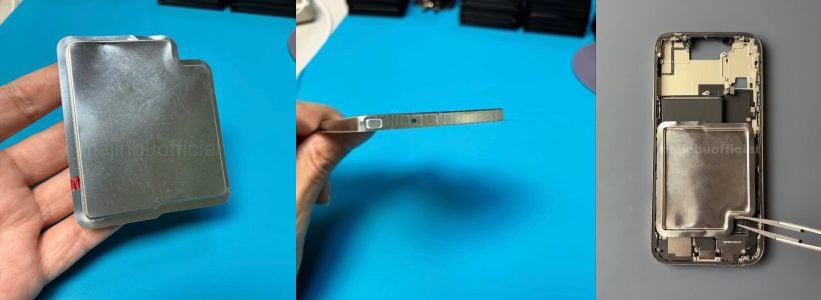 iPhone 17 Air iPhone 17 Pro电池金属外壳电池