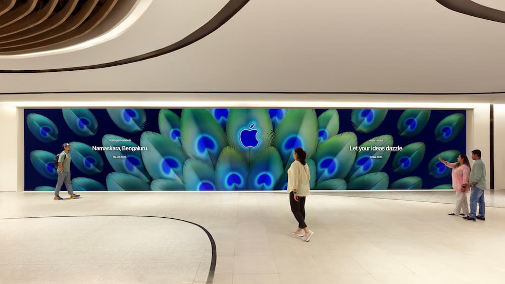 印度班加罗尔Apple直营店9/2开幕，独特3款壁纸限时下载 1