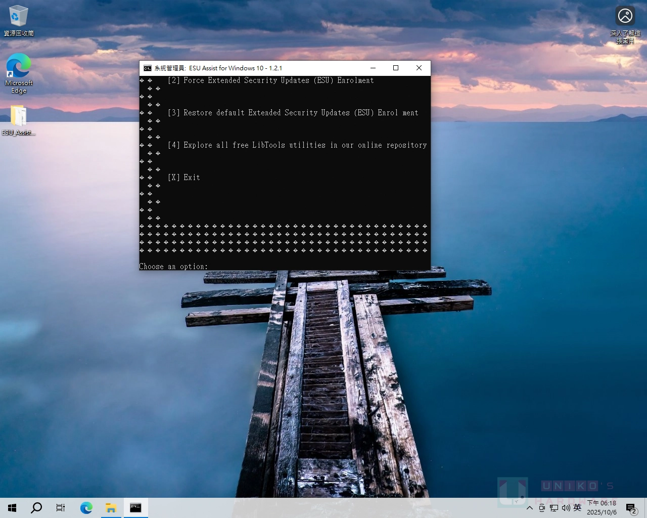 ESU Assist for Windows 10 延长更新注册工具