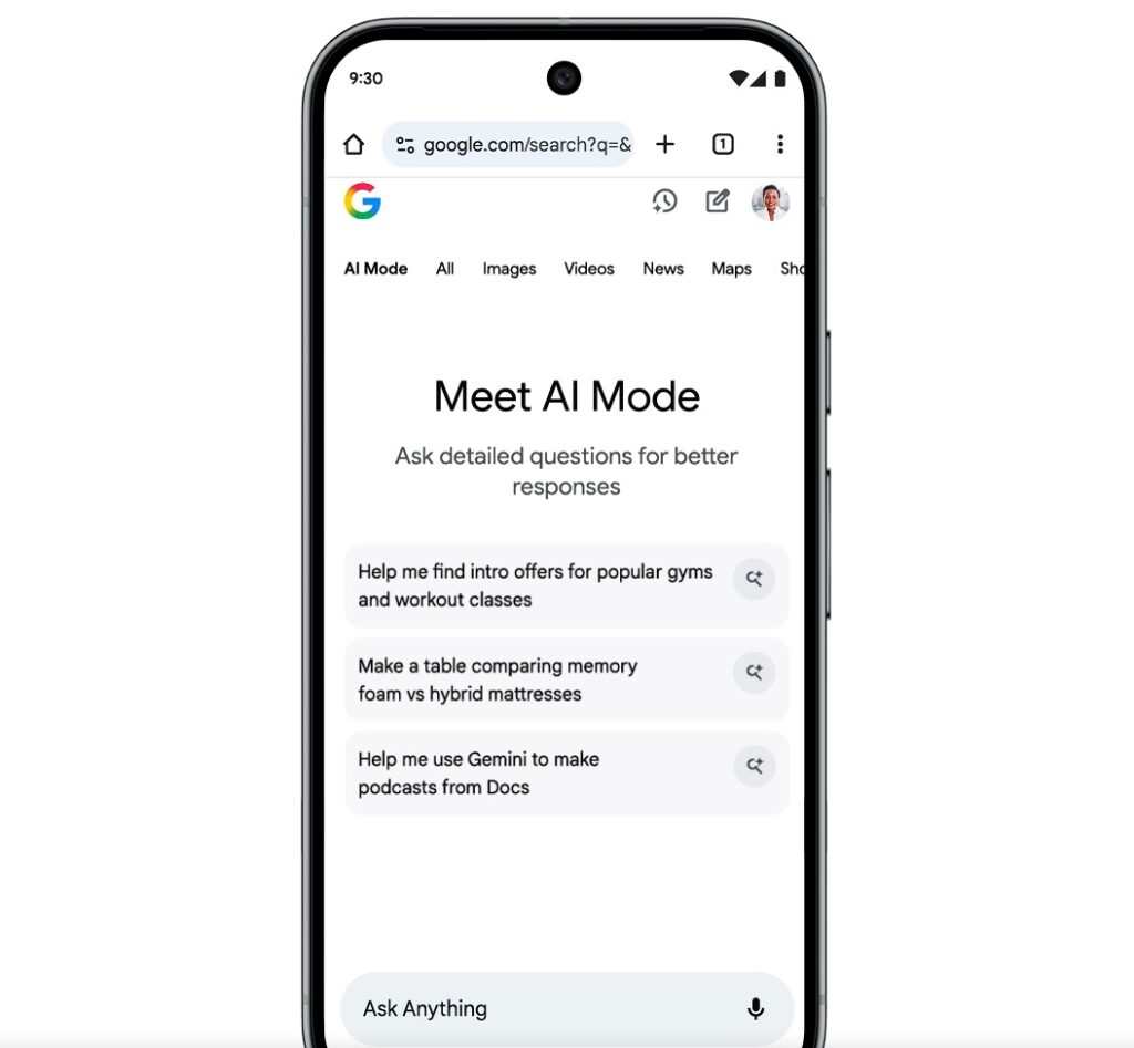 Google AI Mode 登陆 Chrome 增强代理预订功能